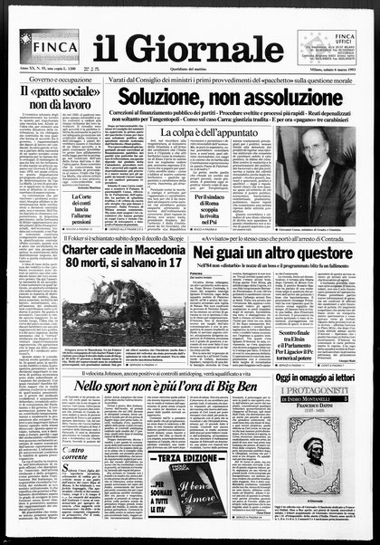 Il giornale : quotidiano del mattino